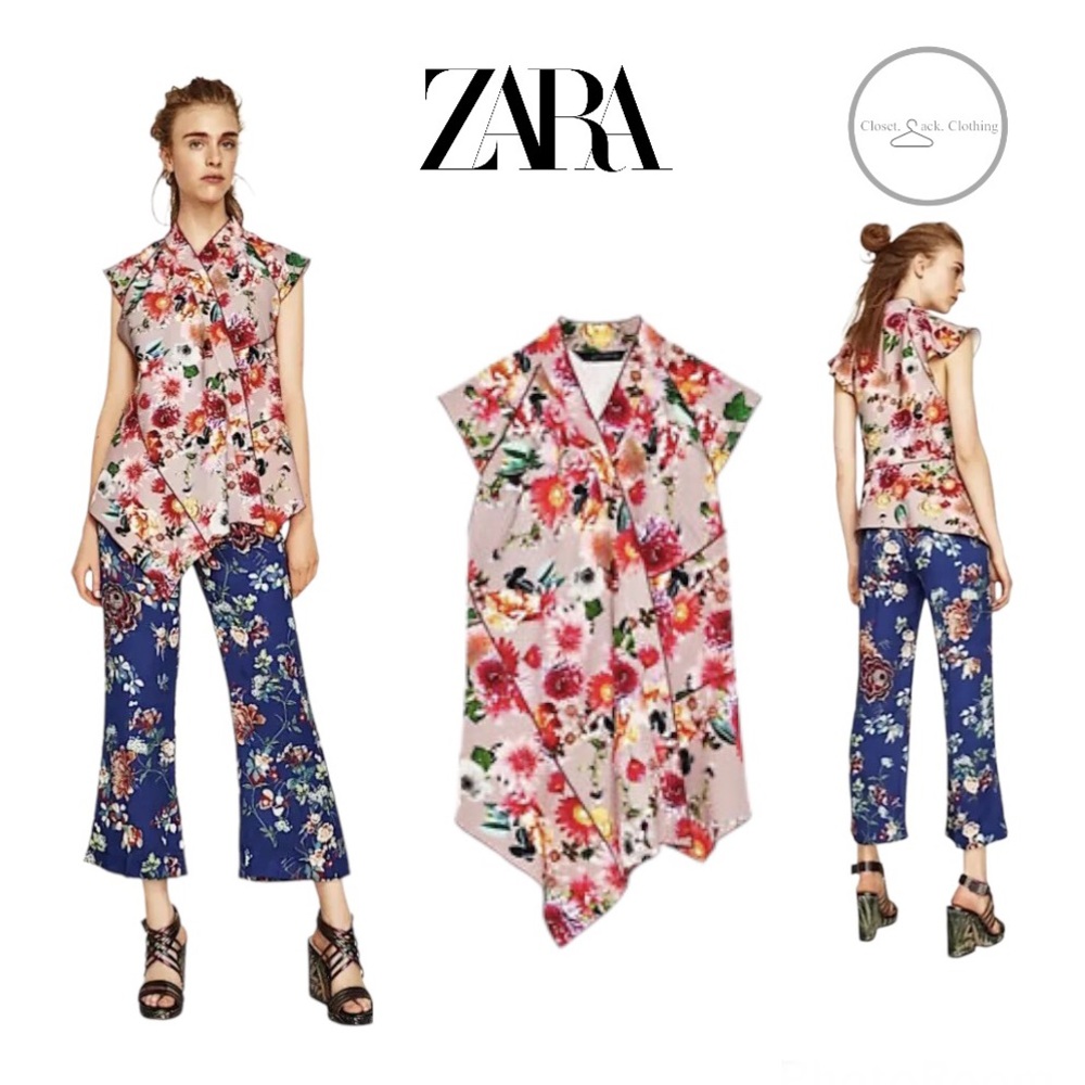 Zara Printed Top